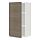 METOD - wall cabinet with shelves, white/Voxtorp walnut effect | IKEA Taiwan Online - PE544997_S1