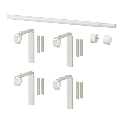 RÄCKA curtain rod combination