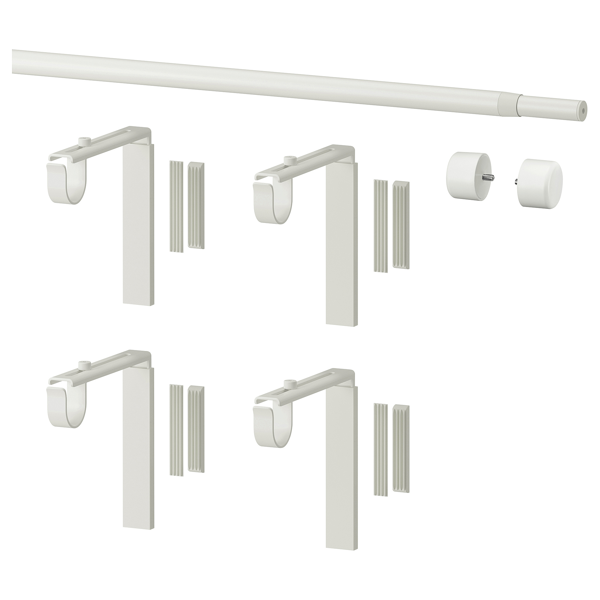 RÄCKA curtain rod combination