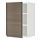 METOD - wall cabinet with shelves, white/Voxtorp walnut effect | IKEA Taiwan Online - PE545077_S1