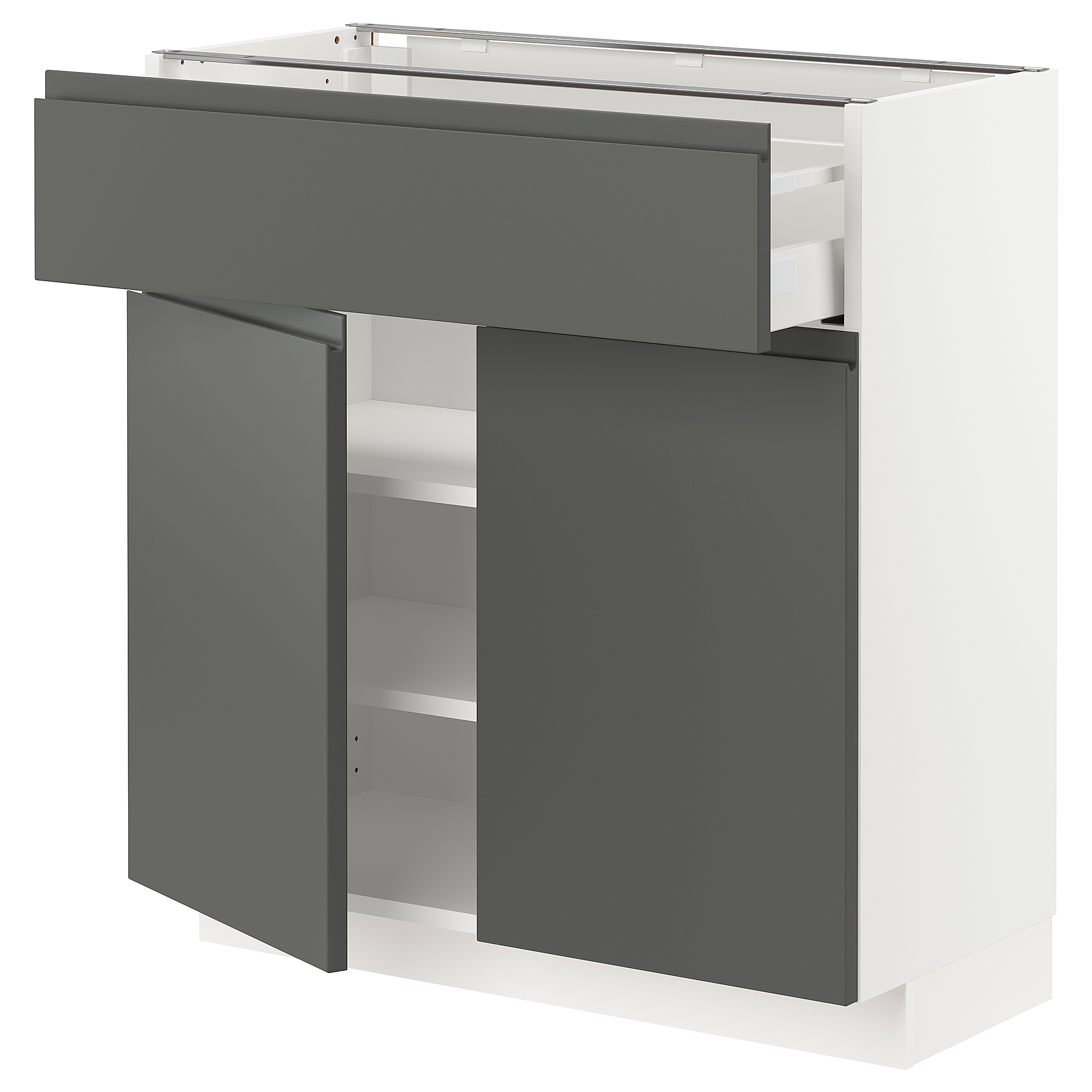 METOD/MAXIMERA base cabinet with drawer/2 doors