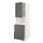 METOD/MAXIMERA - hi cab f micro w door/2 drawers, white/Voxtorp dark grey | IKEA Taiwan Online - PE751329_S1