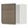 METOD - wall cabinet, white/Voxtorp walnut effect | IKEA Taiwan Online - PE545155_S1