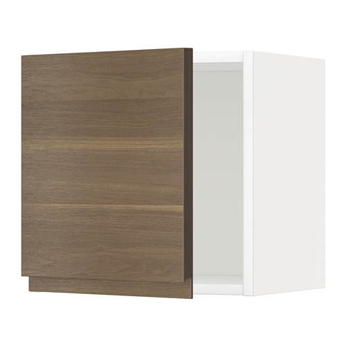 METOD - wall cabinet, white/Voxtorp walnut effect | IKEA Taiwan Online - PE545155_S4