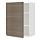 METOD - wall cabinet with shelves, white/Voxtorp walnut effect | IKEA Taiwan Online - PE545156_S1