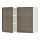 METOD - wall cabinet with shelves/2 doors, white/Voxtorp walnut effect | IKEA Taiwan Online - PE545174_S1