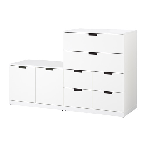 NORDLI chest of 8 drawers