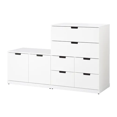 NORDLI - 抽屜櫃/8抽, 白色, 160x99 公分 | IKEA 線上購物 - PE711616_S4