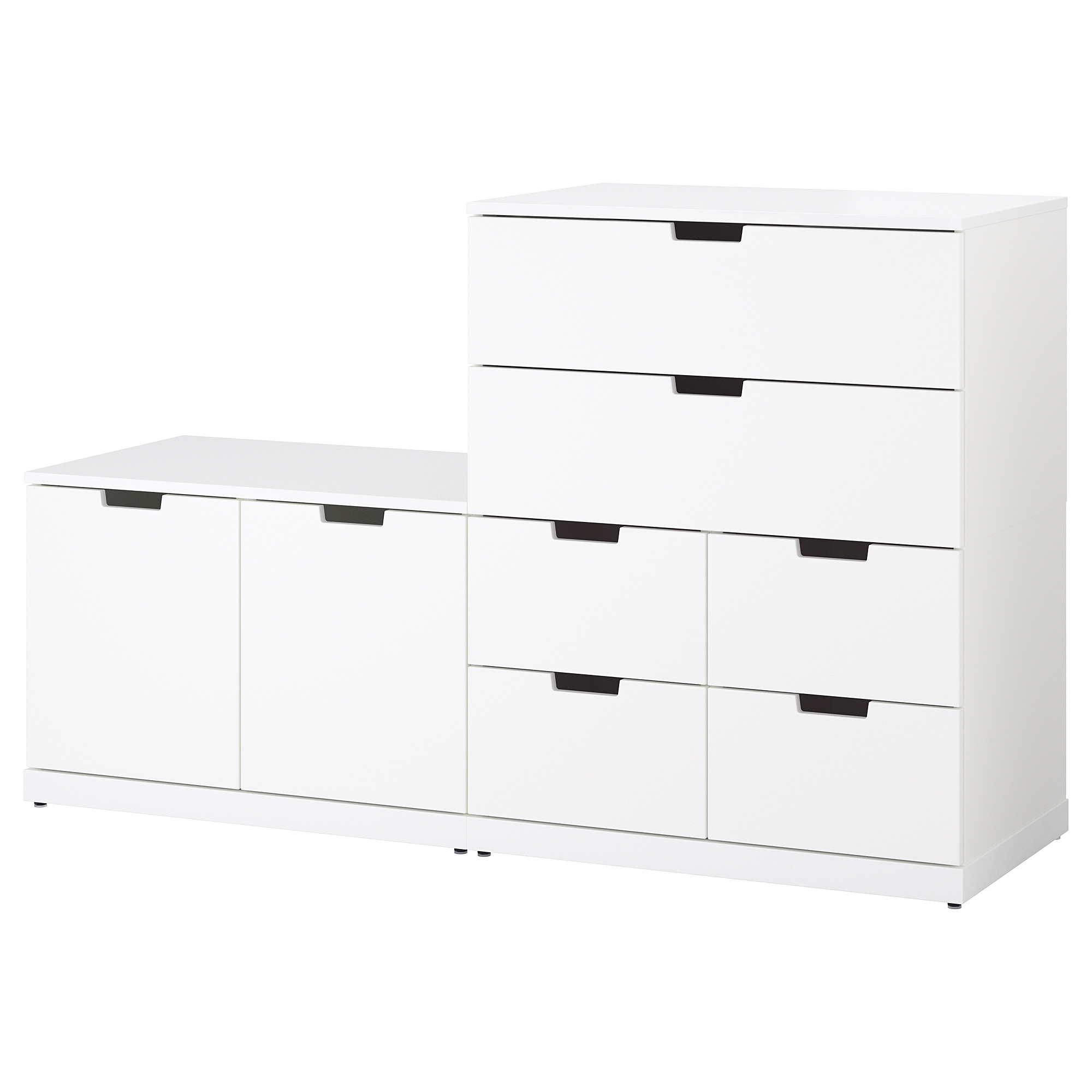 NORDLI chest of 8 drawers