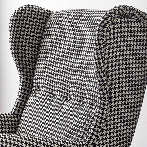 STRANDMON - 扶手椅, Vibberbo 黑色/米色 | IKEA 線上購物 - PE751436_S4
