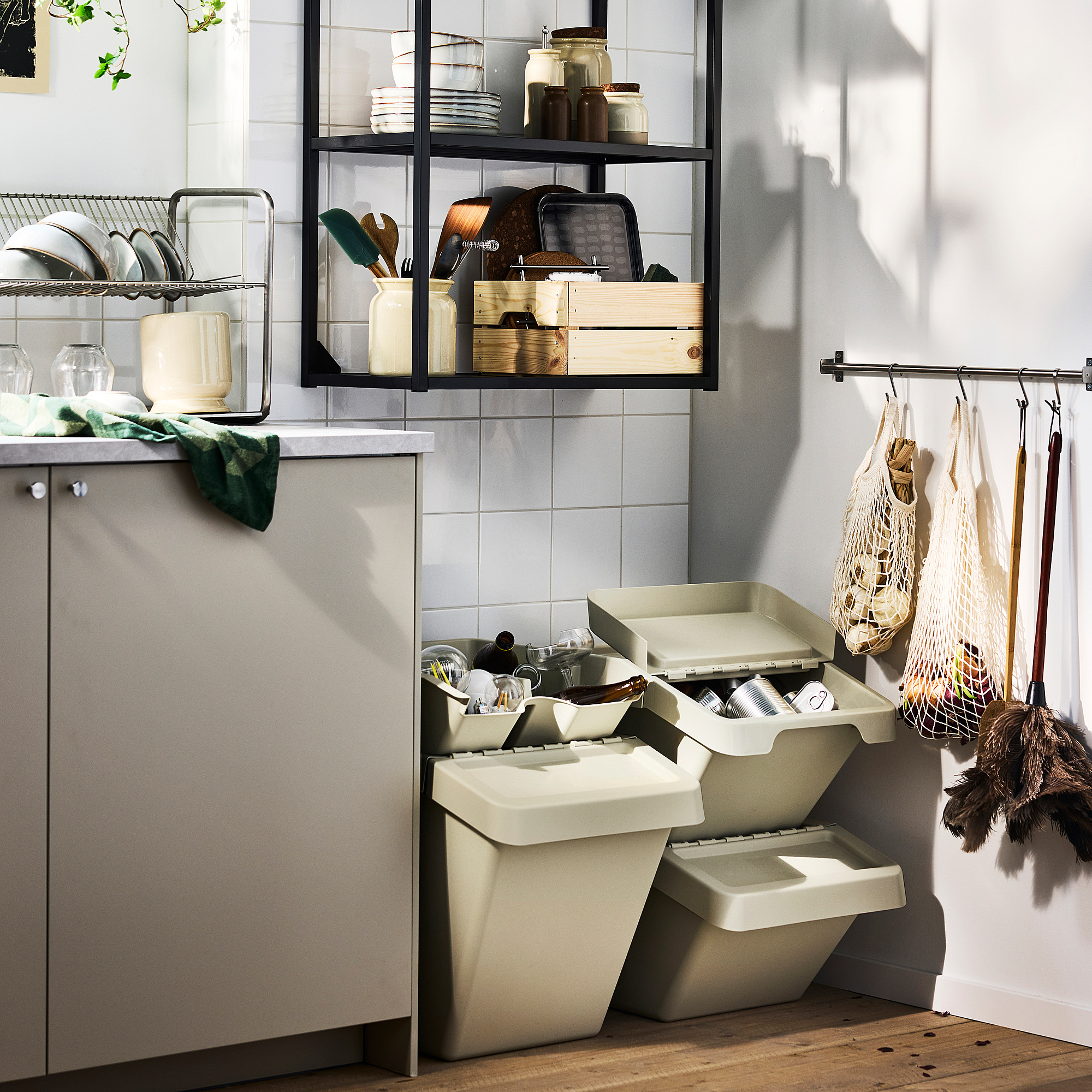 SORTERA 附蓋垃圾分類箱