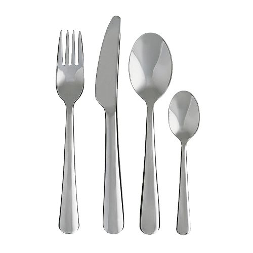 DRAGON - 24-piece cutlery set, stainless steel | IKEA Taiwan Online - PE105762_S4