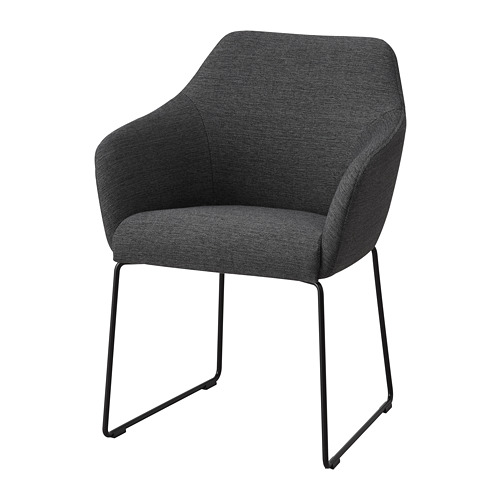 TOSSBERG - chair, metal black/grey | IKEA Taiwan Online - PE712124_S4