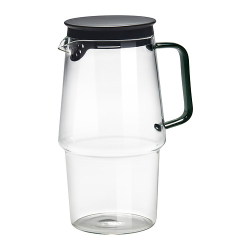 SKINNFISK jug with lid