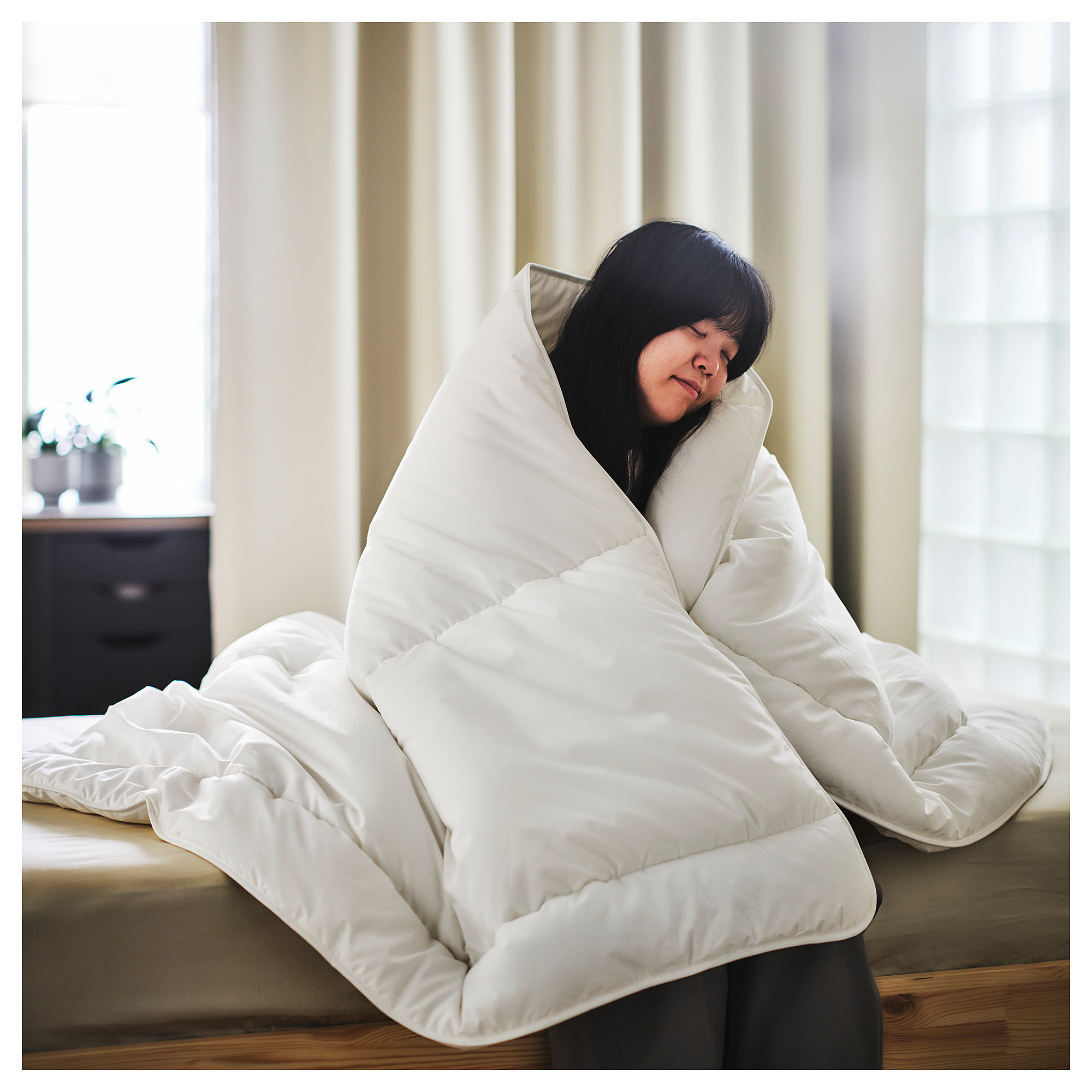 SKOGSFRÄKEN duvet, warm