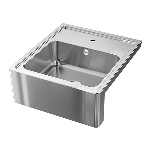 BREDSJÖN - sink bowl w visible front, stainless steel | IKEA Taiwan Online - PE711712_S4