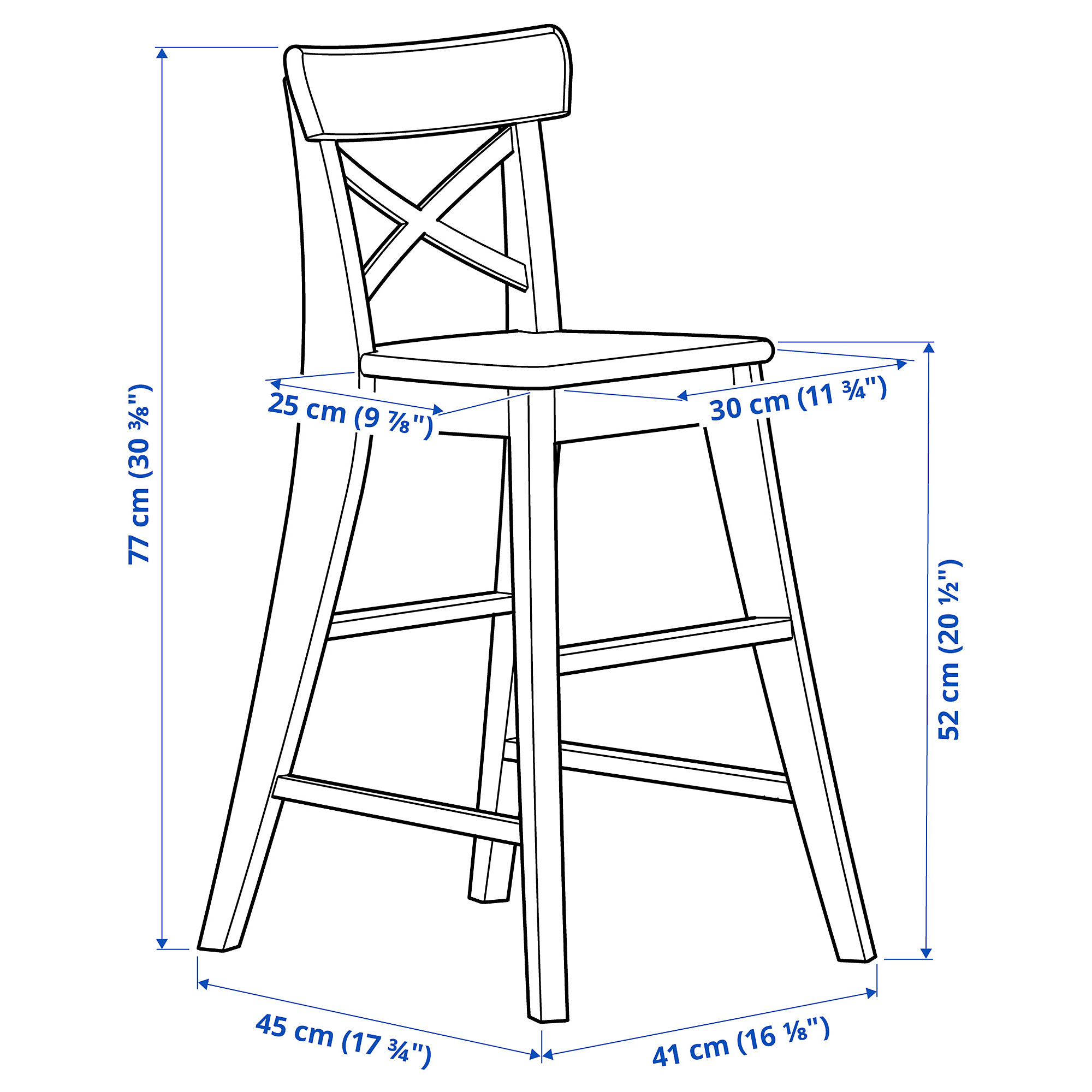 INGOLF junior chair