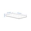 KRUMMELUR foam mattress for cot