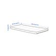 PELLEPLUTT foam mattress for cot