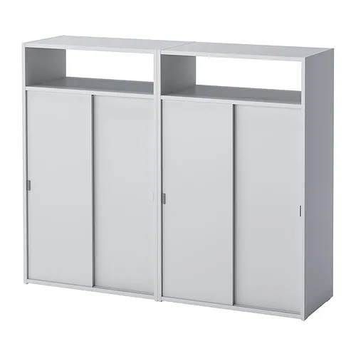 SPIKSMED - 收納櫃組合, 淺灰色, 119x32x97 公分 | IKEA 線上購物 - PE889757_S4