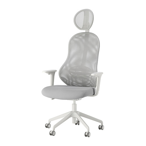 UTKLASSNING - gaming chair, Gräsnäs grey/white | IKEA Taiwan Online - E1025950_S4