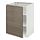 METOD - base cabinet with shelves, white/Voxtorp walnut effect | IKEA Taiwan Online - PE545778_S1