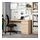 MALM - 書桌/工作桌, 實木貼皮, 染白橡木 | IKEA 線上購物 - PE711830_S1