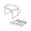 STRANDÖN folding table