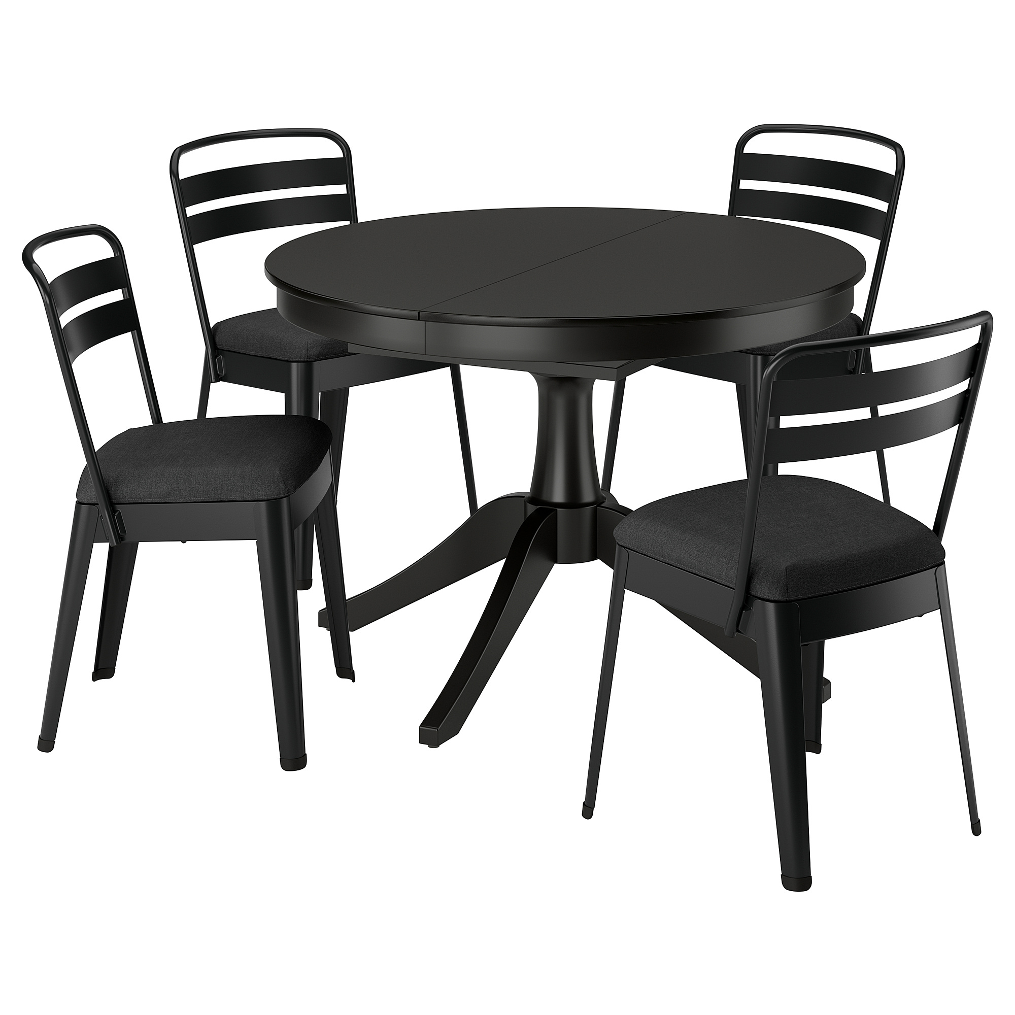 ROSENTORP/RAMSNÄS table and 4 chairs