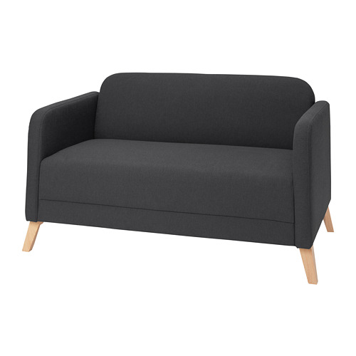 LINANÄS - 2-seat sofa, Vissle dark grey | IKEA Taiwan Online - PE808061_S4