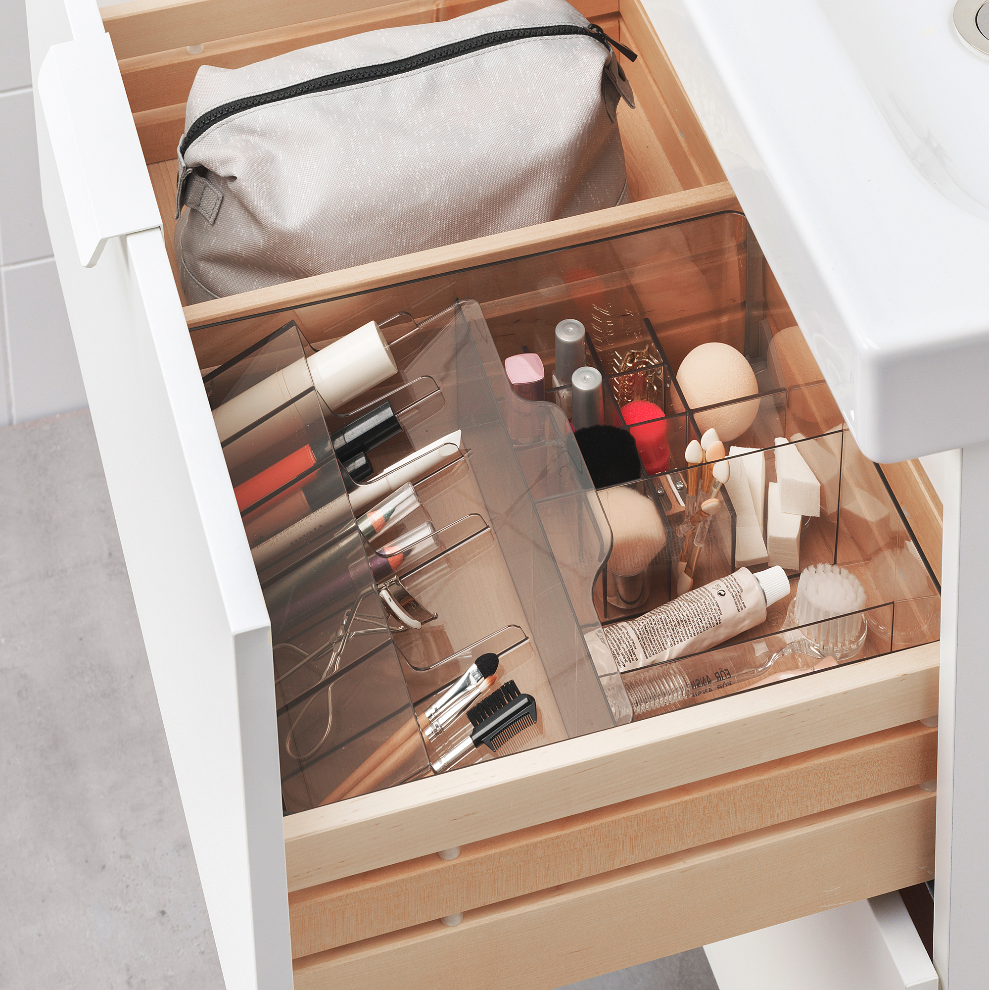 Godmorgon 分格收納盒 煙燻色 Ikea 線上購物 Ikea 線上購物 選購家具 燈飾 家飾品等