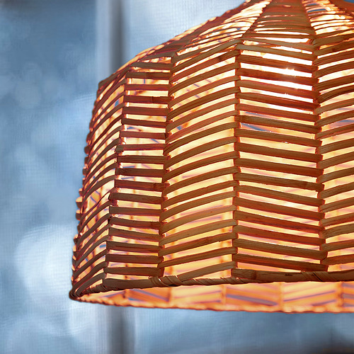 Ikea rattan shade deals