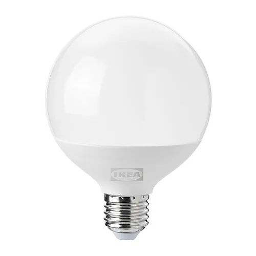 SOLHETTA - LED燈泡 E27 1521流明, 可調光/球形 乳白色, 95 公厘 | IKEA 線上購物 - PE889876_S4