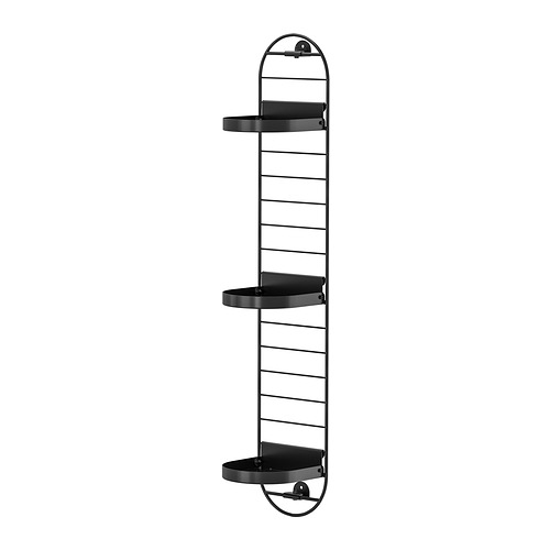 SKUGGRÖNA - wall mounted plant stand, black, 78 cm | IKEA Taiwan Online - PE955262_S4