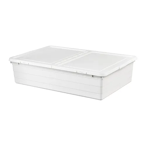 SOCKERBIT - 附蓋收納盒, 白色, 50x77x19 公分 | IKEA 線上購物 - PE712054_S4