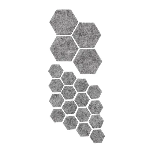 TRIXIG - 自黏式地板防刮傷墊片 20件裝, 灰色 | IKEA 線上購物 - PE712772_S4