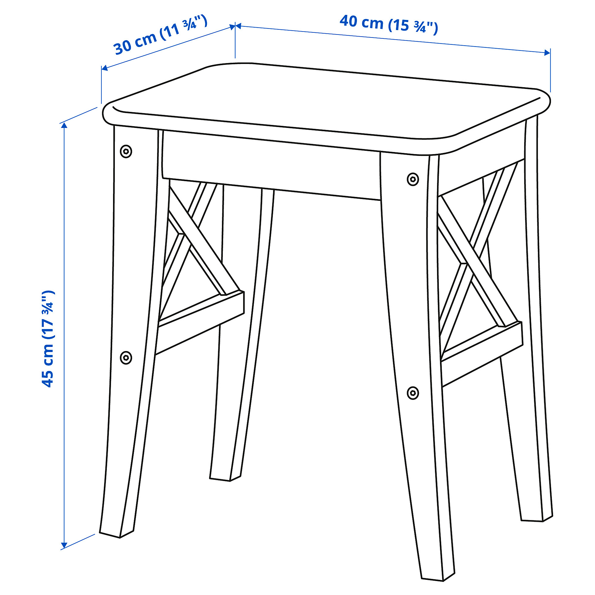 INGOLF stool