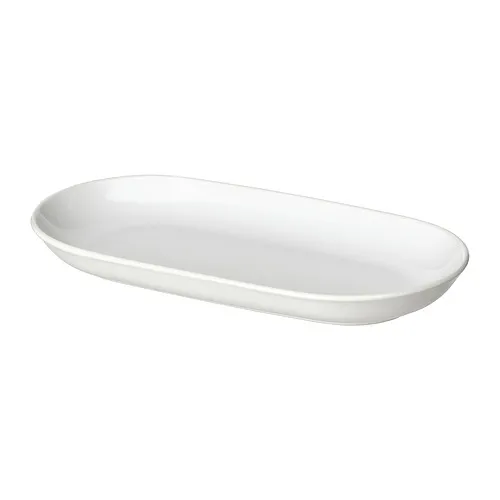 GODMIDDAG - 上菜盤, 白色, 36x22 公分 | IKEA 線上購物 - PE850905_S4