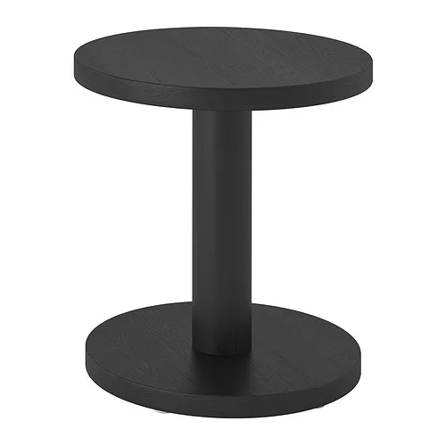 STOCKHOLM 2025 - 邊桌, 實木貼皮, 松木 黑色 | IKEA 線上購物 - PE955300_S4