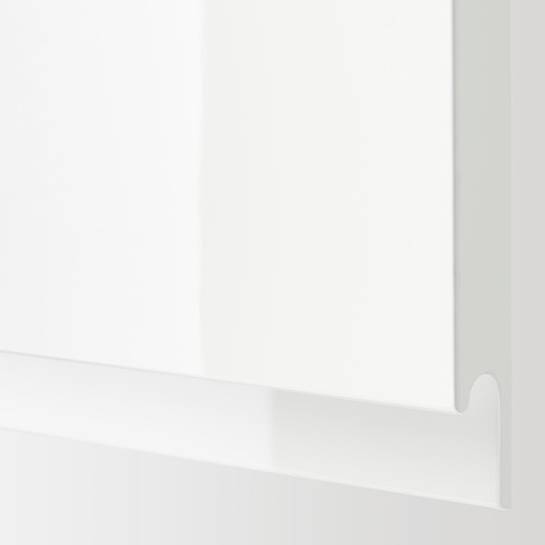 METOD/MAXIMERA - 底櫃附抽屜/門板, 白色/Voxtorp 高亮面 白色 | IKEA 線上購物 - PE670754_S4