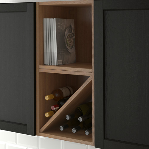 VADHOLMA - 酒瓶架, 棕色/染色梣木 | IKEA 線上購物 - PE661111_S4