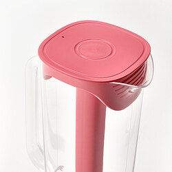 MOPPA - jug with lid, dark blue/transparent | IKEA Taiwan Online - PE728116_S3