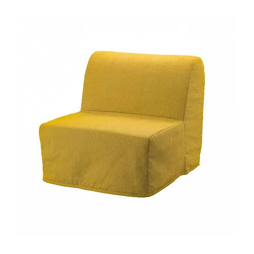 LYCKSELE LÖVÅS - 單人沙發床, Vansbro 黃色 | IKEA 線上購物 - PE955348_S4
