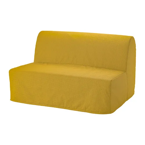 LYCKSELE LÖVÅS - 雙人座沙發床, Vansbro 黃色 | IKEA 線上購物 - PE955357_S4