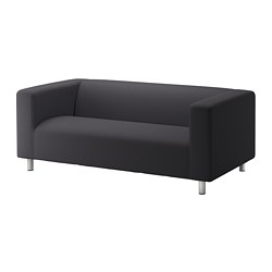 KLIPPAN - 雙人座沙發布套, Vissle 灰色 | IKEA 線上購物 - PE639965_S3