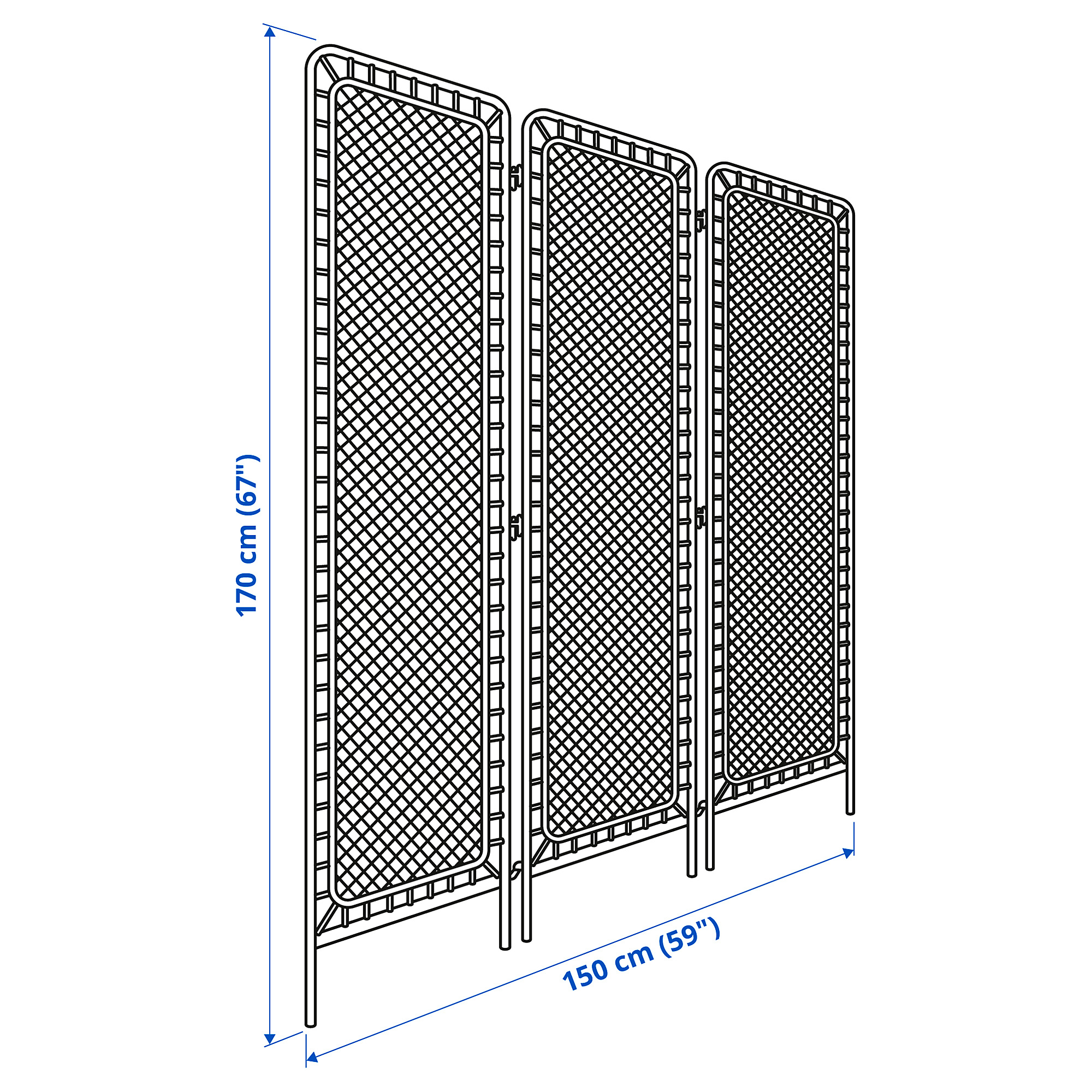 TOLKNING room divider