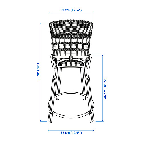 TOLKNING plant stand