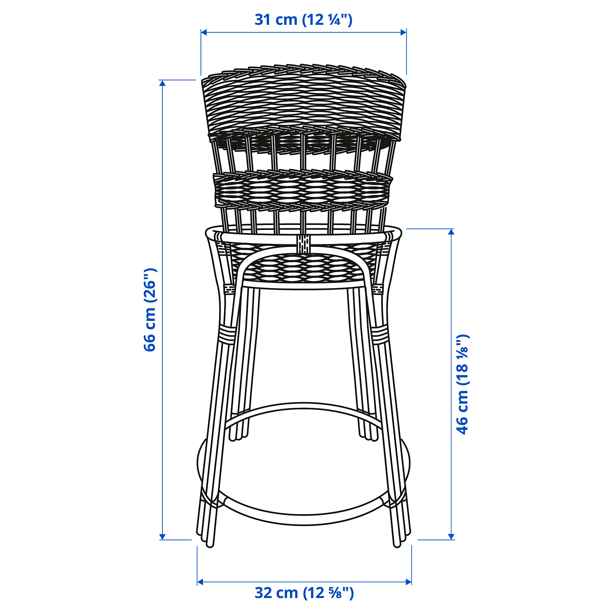 TOLKNING plant stand