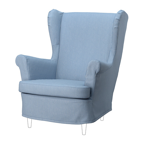 STRANDMON slipcover for wing chair