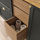 VADHOLMA - 抽屜櫃, 棕色/染色梣木 | IKEA 線上購物 - PE692038_S1